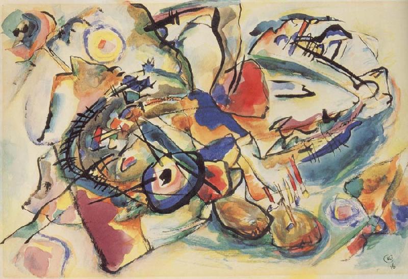 Wassily Kandinsky Kompozicio oil painting image